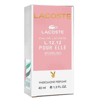 Lacoste Eau de Lacoste L.12.12 Pour Elle Sparkling Pheromone Parfum жіночий 40 мл