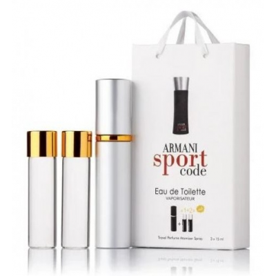 Парфюм мужской Giorgio Armani Armani Sport Code с феромонами 3х15 мл