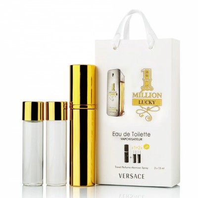 Парфюм мужской Rabanne 1 Million Lucky с феромонами 3х15 мл
