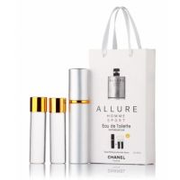 Парфум чоловічий Chanel Allure Homme Sport з феромонами 3х15 мл