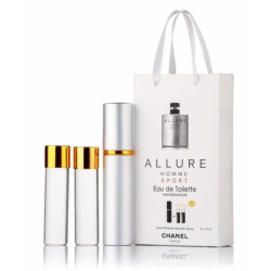 Парфум чоловічий Chanel Allure Homme Sport з феромонами 3х15 мл
