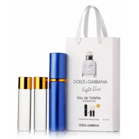 Парфум чоловічий Dolce & Gabbana Light Blue Pour Homme 3x15 мл
