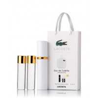 Парфюм мужской Lacoste Eau De Lacoste L.12.12 Blanc с феромонами 3х15 мл