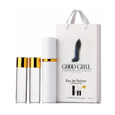 Парфюм женский Carolina Herrera Good Girl с феромонами 3х15 мл