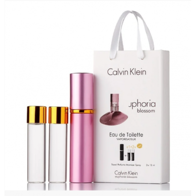 Парфум жіночий Calvin Klein Euphoria Blossom з феромонами 3х15 мл