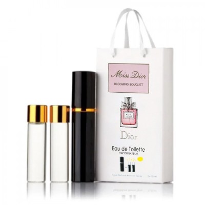 Парфум жіночий Dior Miss Dior Blooming Bouquet з феромонами 3х15 мл