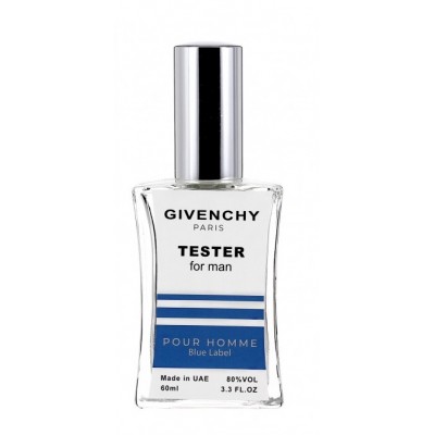 Givenchy Pour Homme Blue Label ТЕСТЕР NEW мужской 60 мл