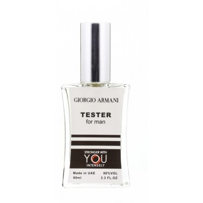 Giorgio Armani Stronger With You Intensely ТЕСТЕР NEW мужской 60 мл