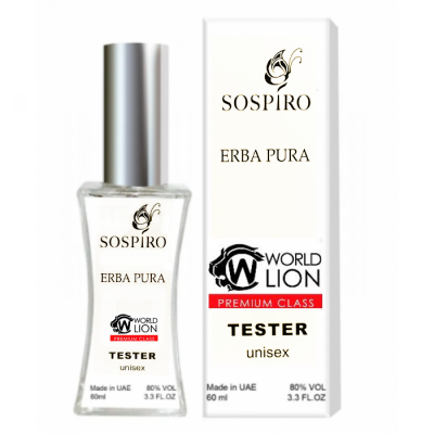 Sospiro Perfumes Erba Pura ТЕСТЕР Premium Class унісекс 60 мл