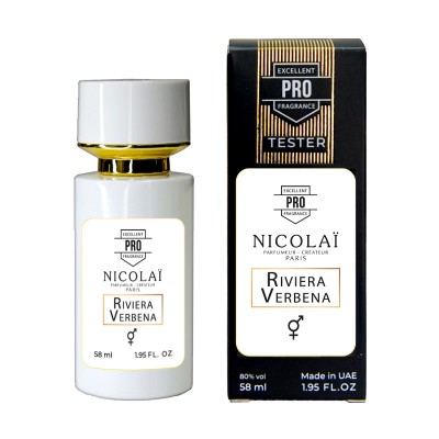 Nicolai Parfumeur Createur Riviera Verbena ТЕСТЕР PRO унисекс 58 мл