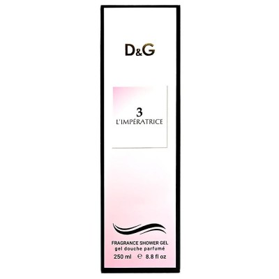 Парфумований гель для душу Dolce & Gabbana 3 L`Imperatrice Exclusive EURO 250 мл
