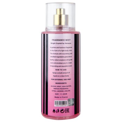 Парфюмированный спрей для тела Versace Bright Crystal Exclusive EURO 275 мл
