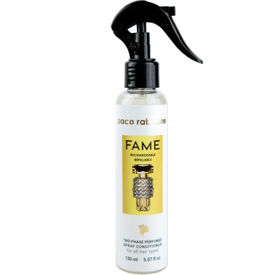Двофазний парфумований спрей-кондиціонер для волосся Rabanne Fame Brand Collection 150 мл